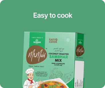 sambar mix, best food products, mr.maid